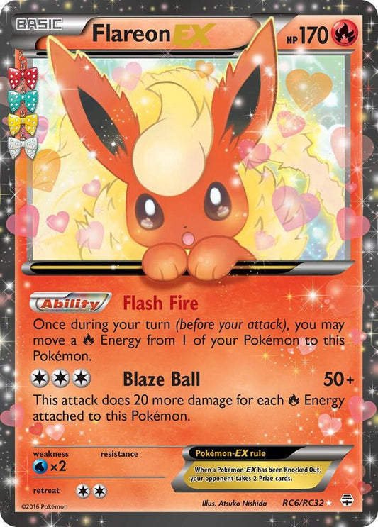 Flareon EX - Generations: Radiant Collection (GEN) NM/LP