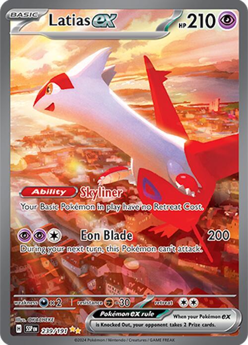 Latias ex - 239/191 - SV08: Surging Sparks (SSP)