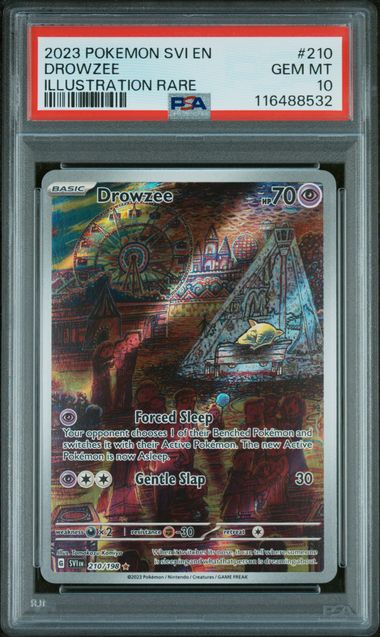 2023 POKEMON SVI EN-SCARLET & VIOLET #210 DROWZEE ILLUSTRATION RARE